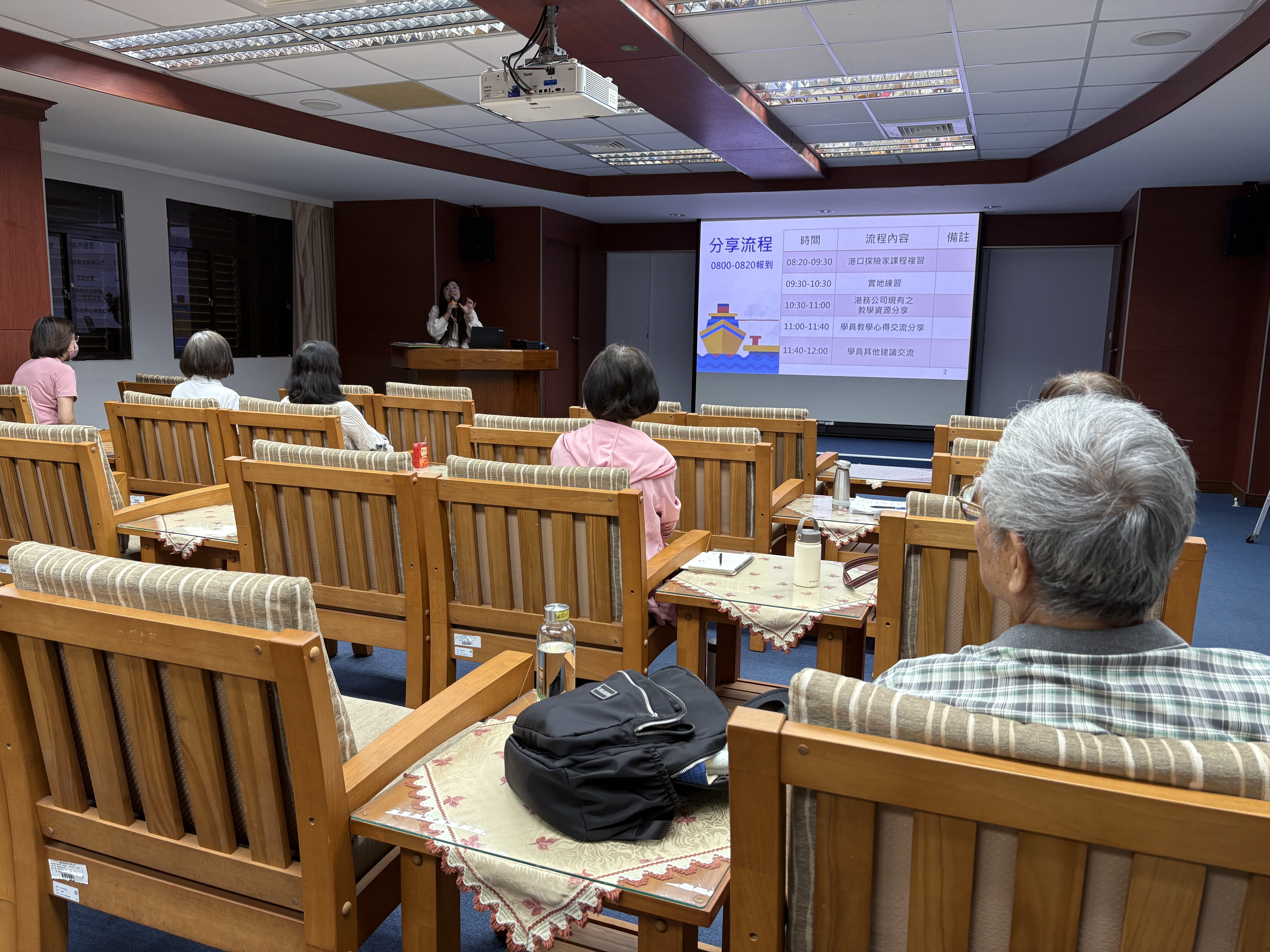 圖1、114年8月22日環境教育教學人員培訓課程-教案複習